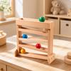 Wooden Ball Tracker Fine Motor Visual Tracking Toy Developmental for Classroom