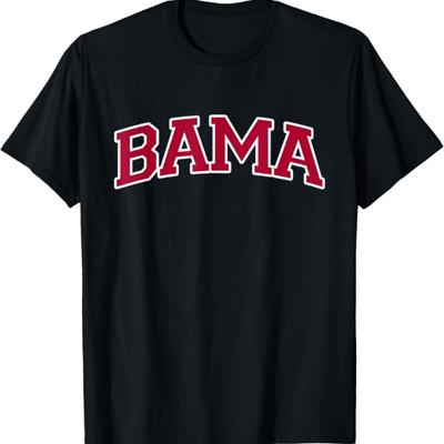 Bama - Dárky Alabama AL Státní grafické tričko