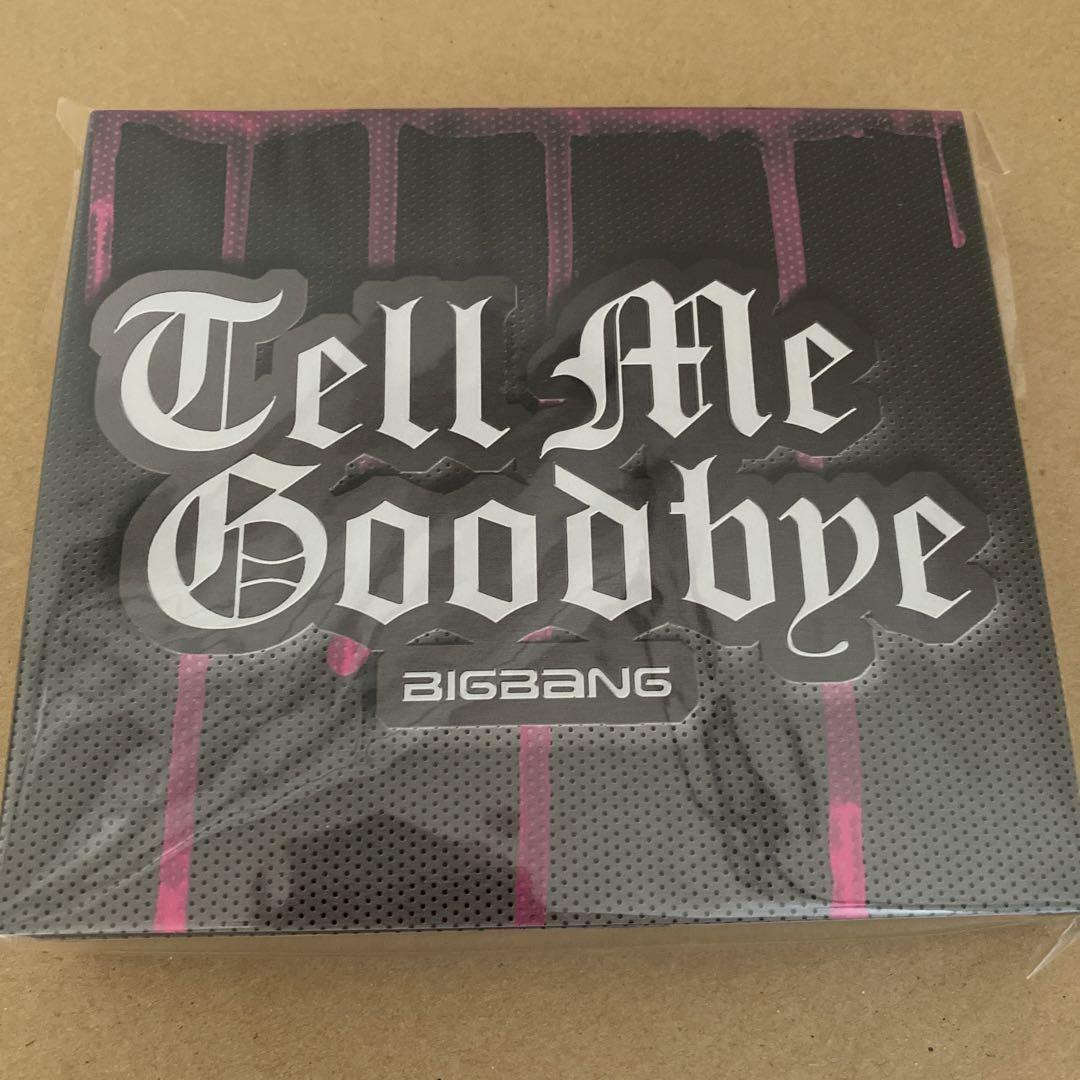 

[БУВШИЙ У ВЖИВАННІ] BIGBANG Tell Me Goodbye CD+DVD+Товари Видання обмеженого першого пресування