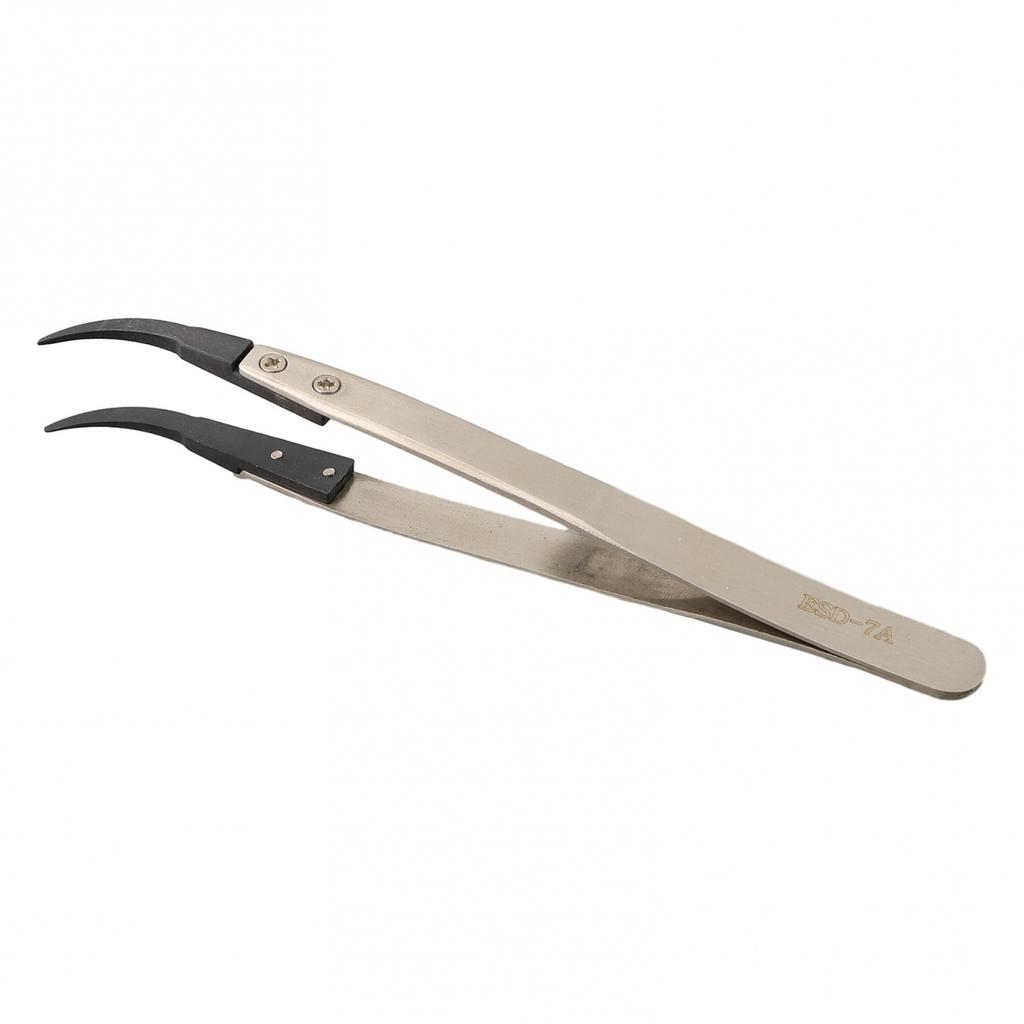 Industrial Tweezers Curved Straight Detachable Industrial