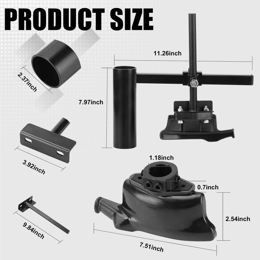 

Адаптер для шиномонтажного станка Duck Head, модификация шиномонтажного станка Duck Head, эффективный шиномонтажный станок Duckhead для быстрого ремонта, руководство чёрный