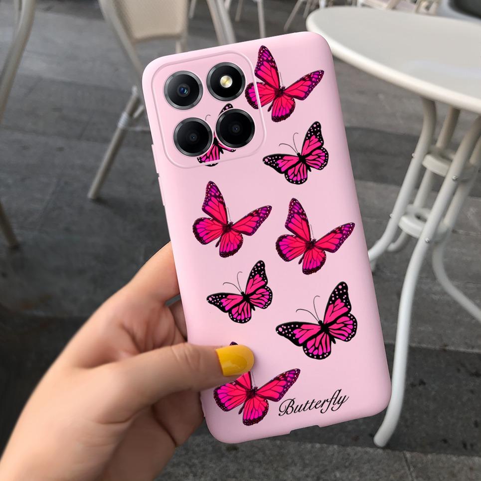 For Honor 70 Lite Case Soft Silicone TPU Phone Back Cover For Huawei Honor 70Lite Honor70 Lite Cases Couple Heart  Funda Coque
