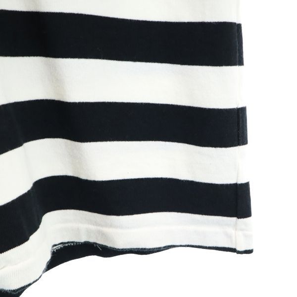 LABRAT Border Pattern Long sleeve Sweatshirts M Black x white Men's Used