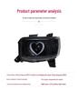 Wuling Hongguang MiniEV LED Heart-Shaped Headlights with Sequential Turn Signals