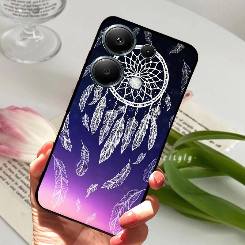 For Xiaomi Poco M6 Pro 4G Case PocoM6 Pro Shockproof Soft TPU Silicone Phone Cover For Poco M6 Pro 4G Funda Capa Cartoon Shells