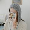 Women's Fall/Winter Knit Strap Balaclava Hat
