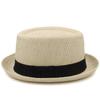 Uomo Donna Cappelli Classici in Paglia Pork Pie Fedora Cappelli da Sole Trilby Cappellini Estivi Boater da Spiaggia Outdoor Viaggio Festa Taglia US 7 1/4 UK L