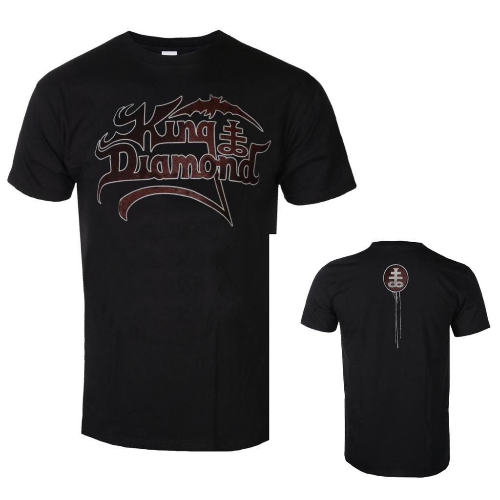 Retro King Diamond Graphic Cotton Tshirt Unisex Summer Short Sleeve Fashion Brand Tee Luxury Casual Vintage Tees