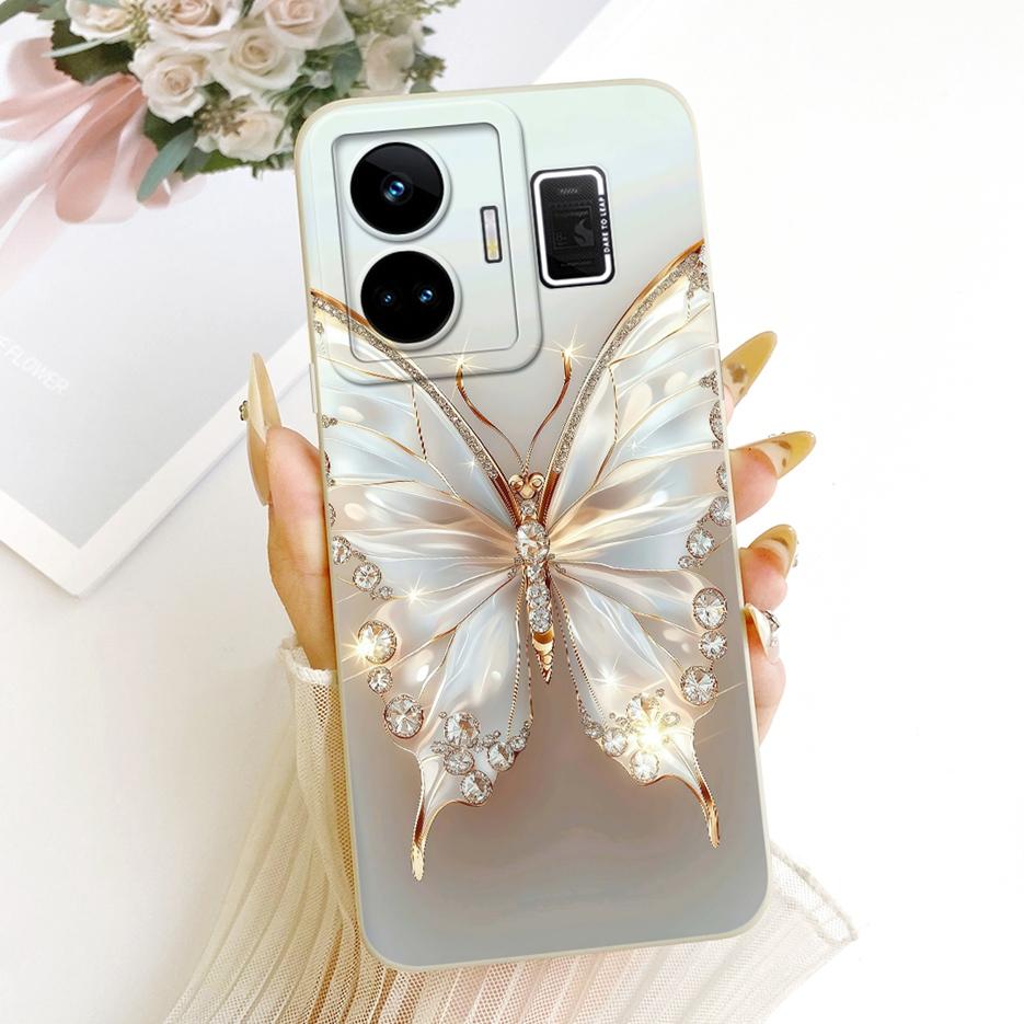 For Realme GT Neo 5 Case RealmeGT3 RMX3709 Cool Owl Dragon Painted Cover Soft Silicone Case For Realme GT 3 GT3 GTNeo5 240W Bags