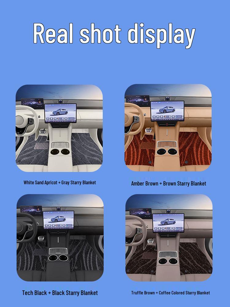 Zhijie R7 Full Coverage Eco-Friendly Leather Car Floor Mats