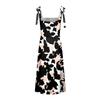 Women's Summer Fashion Tank Dress A-Line Sleeveless Casual Floral/Solid Pocket Dress