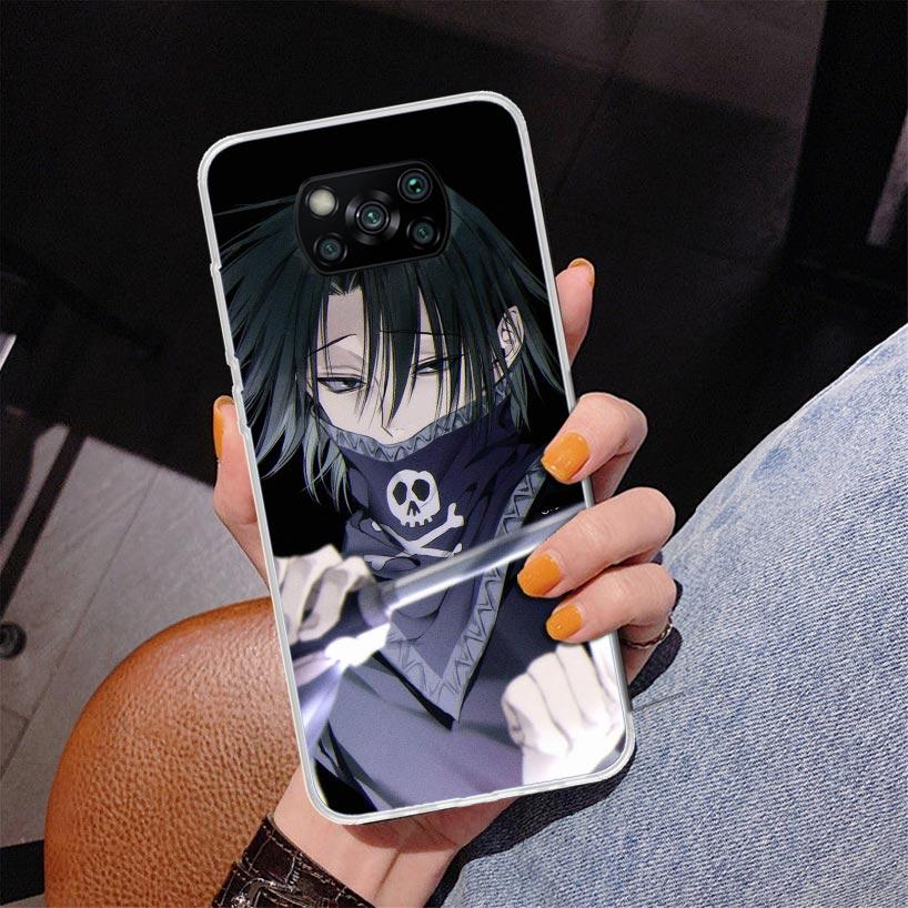 Huner X-Hunters Chrollo Shizuku Phnoe Case for Xiaomi Poco X5 X6 X7 Pro X4 Gt F7 Ultra M8 M7 Redmi 15C 15 13C 13 12C 12 Unique C