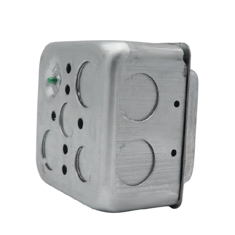 Multipurpose NEMA 14 30R 30A Electrical Receptacle Assembly With Square Metal Box Sliding Covers and Brackets Use