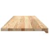 Vidaxl Parapety 2 Szt., Surowe, 120X40X2 Cm, Lite Drewno Dębowe