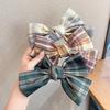 Oversized Bow Hairpin Kawaii Girl Hair Clip Women Ribbon Girls Hairgrip Korean Cute Floral Hair Accessories