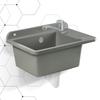KADAX Utility Sink with Swivel Faucet Gospo