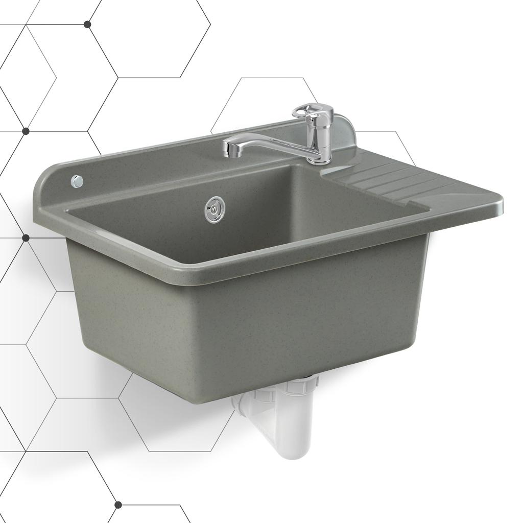 KADAX Utility Sink with Swivel Faucet Gospo