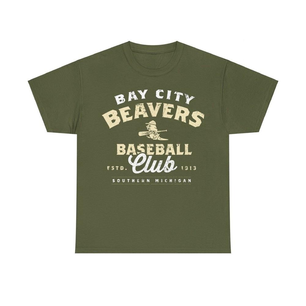 

Bay City Beavers Est 1913 Michigan Baseball T-shirt M