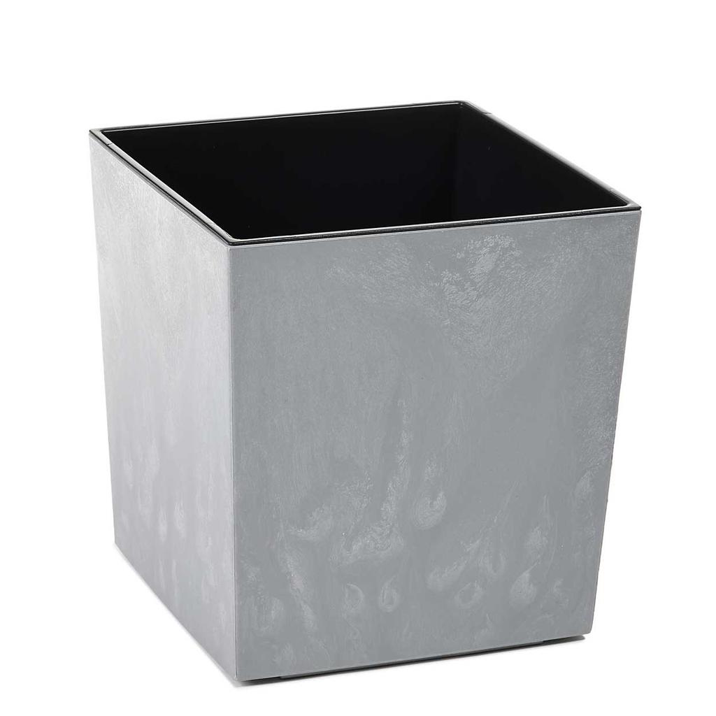 Donica Flore Szary Beton H19X19 Cm
