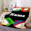 Custom Name "Superhero Friends Adventure" blanket for Couch & Bed, Plush Cozy Fuzzy Blanket Super Soft & Warm Blankets for Fall and Winter. 0908155