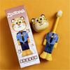 1-4pcs Anime my world Scalable Toothbrush Cute MC Figures Transformable Soft Bristled Toothbrush Fine Bristled Gifts**