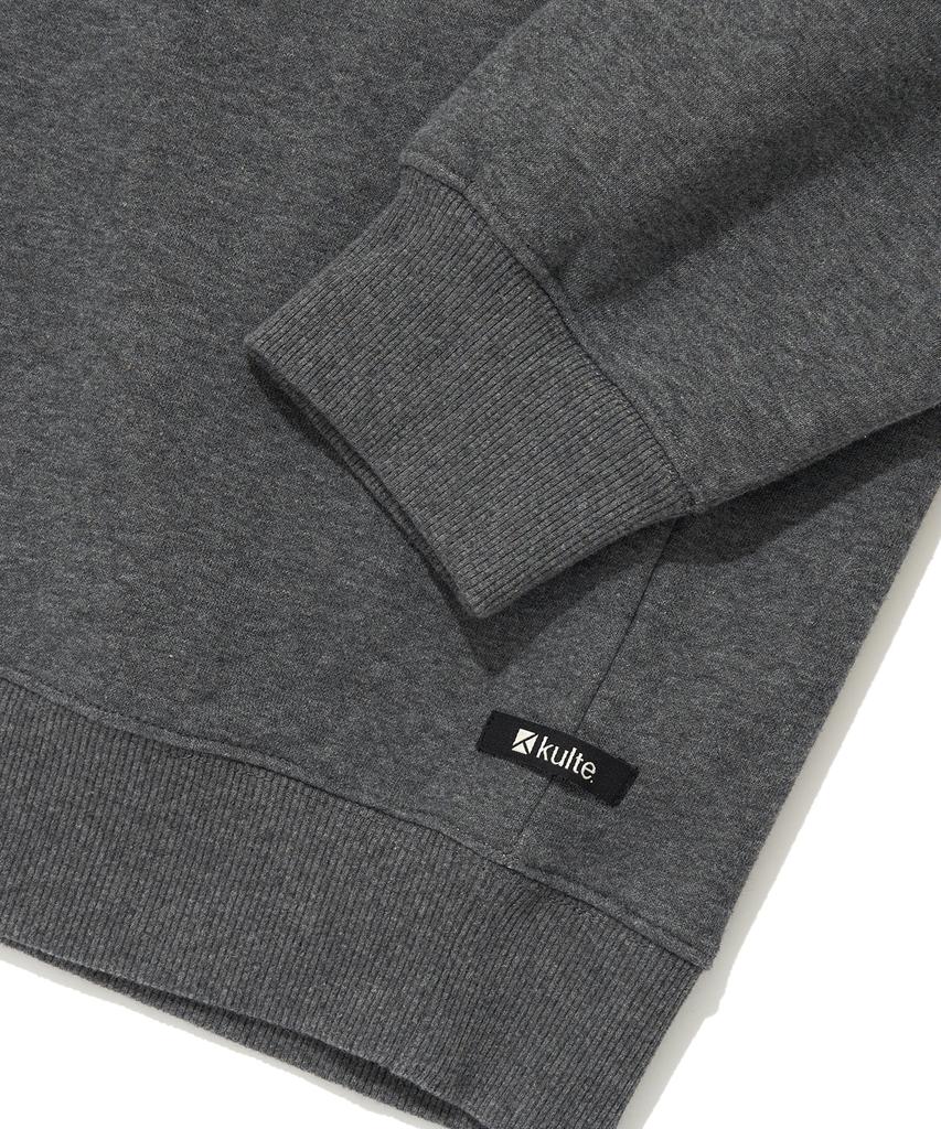 KULTE K Heart Logo Crewneck_C.M.Grey