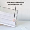 Clear Acrylic Display Case Dustproof Storage Organizer Box for Collectibles Figures Miniatures and Toy with Transparent Showcase
