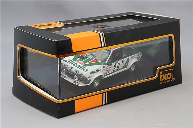 IXO MODELS Scale Fiat Ritmo 75 Abarth 1979 Monte Carlo Rally Perissinot Complete Diecast Car RAC445B 1/43 #20 A. Bettega/M.