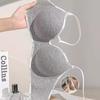 Push-Up Bra Sexy Bra for Women Wireless Brassiere Seamless Comfortable Underwear Young Girls Thick Cup Lingerie AB Cup