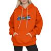 Women's Fashion Long-Sleeve Pullover Hoodie with Fun Movie-Inspired Prints