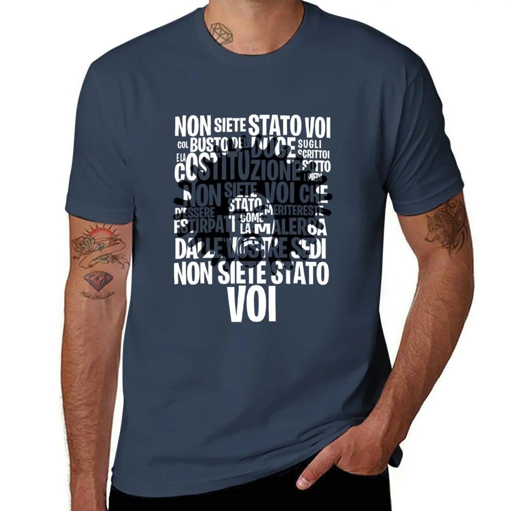 Caparezza - Ihr wart es nicht! T-Shirt koreanische Mode Anime-Figuren für einen Jungen Shirts Grafik-T-Shirt Herren T-Shirt