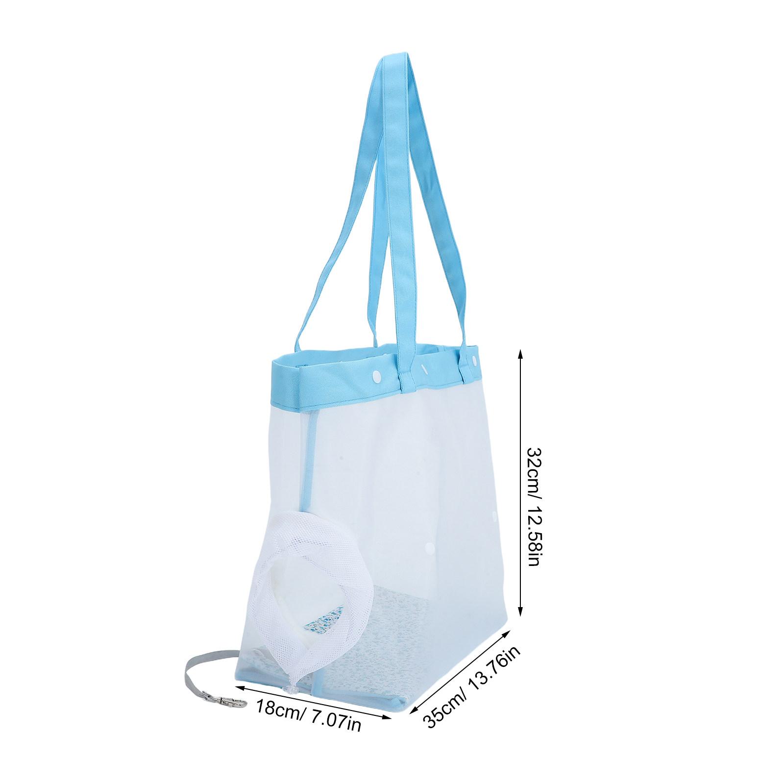 

See-Through Mesh Cat Carrier Tote Breathable Portable Lightweight for Small Cats Daily Walks Vet Trips Outdoor Travel Easy Clean