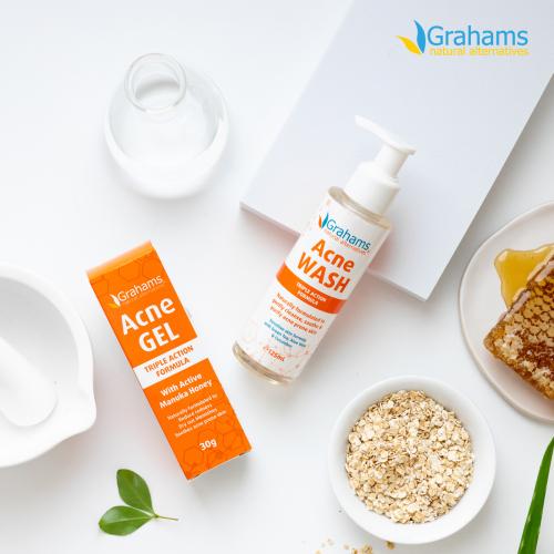 Grahams Natural Akne Schaumreiniger 125ml