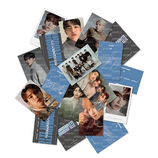 Seventeen NEKOMPLETNÍ sada sběratelských karet