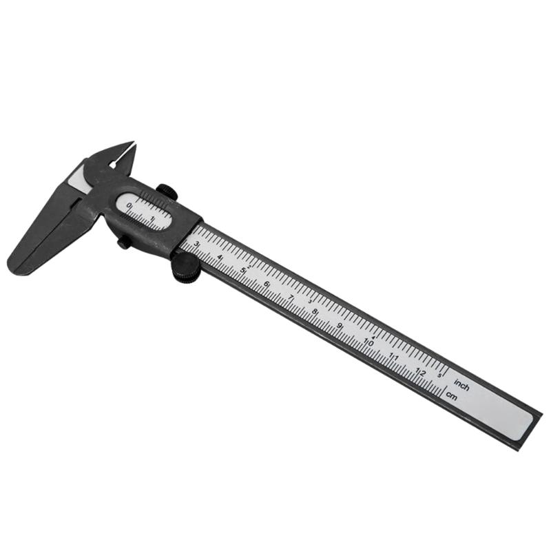 Professional Caliper Vernier Caliper Metal Rule with Clear Scale 0-5inch/120mm for Precisions Measurements Outside