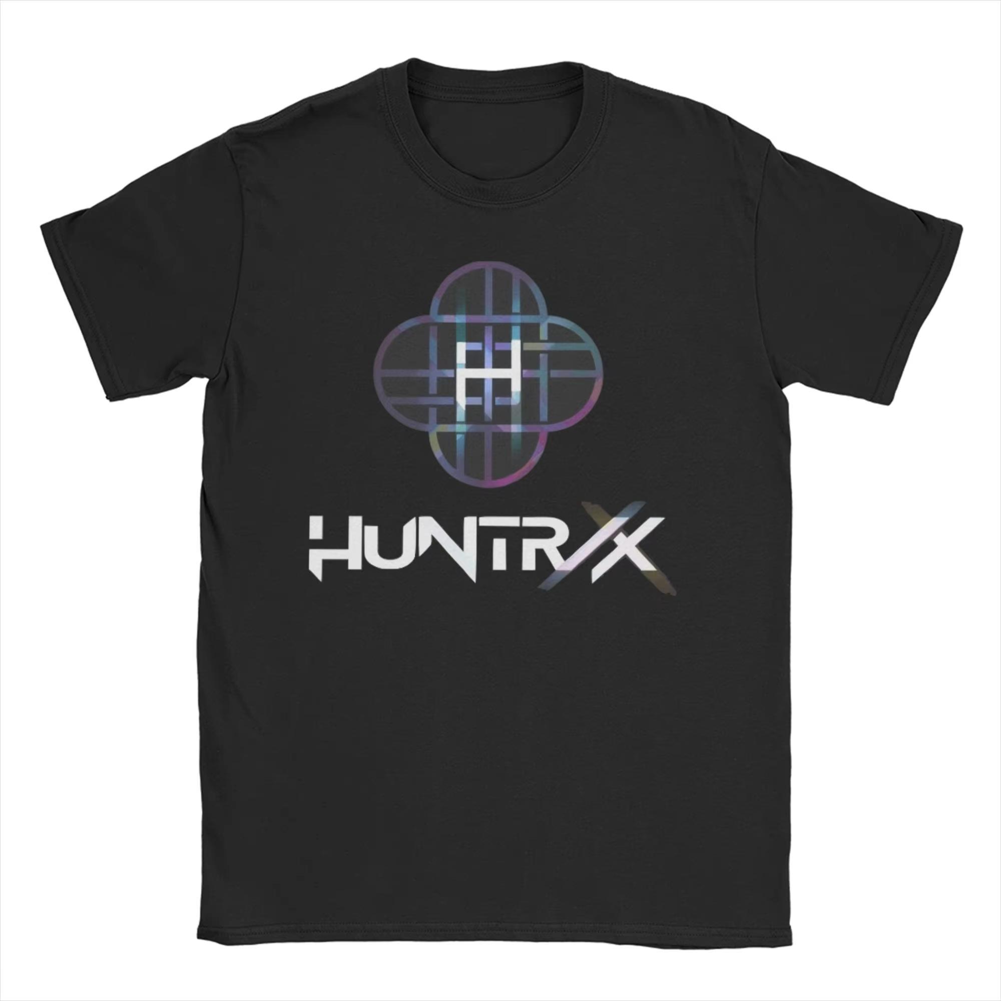 

Men Women Huntrix T Shirts Kpop Demon Hunters Cotton Clothes Creative Short Sleeve Round Neck Tee Shirt Graphic T-Shirts Top 4XL