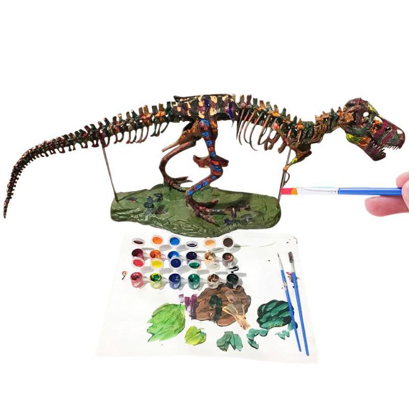 Youngsters High-Standard-Quality Boys Self-Assembly High-Quality Large High-Quality Dinosaur High-Quality Skeleton High-Quality Coloring Play Sets