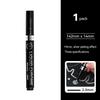 6/1pcs Chrome Pen Marker Reflective Mirror Electroplating Paint Repair Marker For Rock Ceramic Glass 0.8/1/2mm Nib Art Craftwork