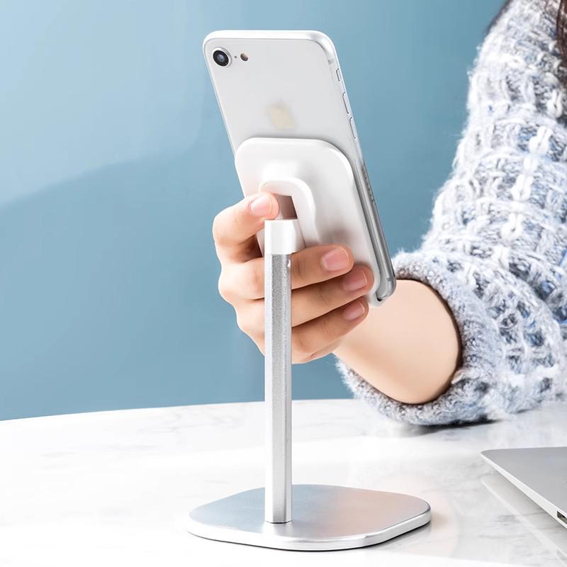 Adjustable Metal Mobile Phone and Tablet Stand for Desk