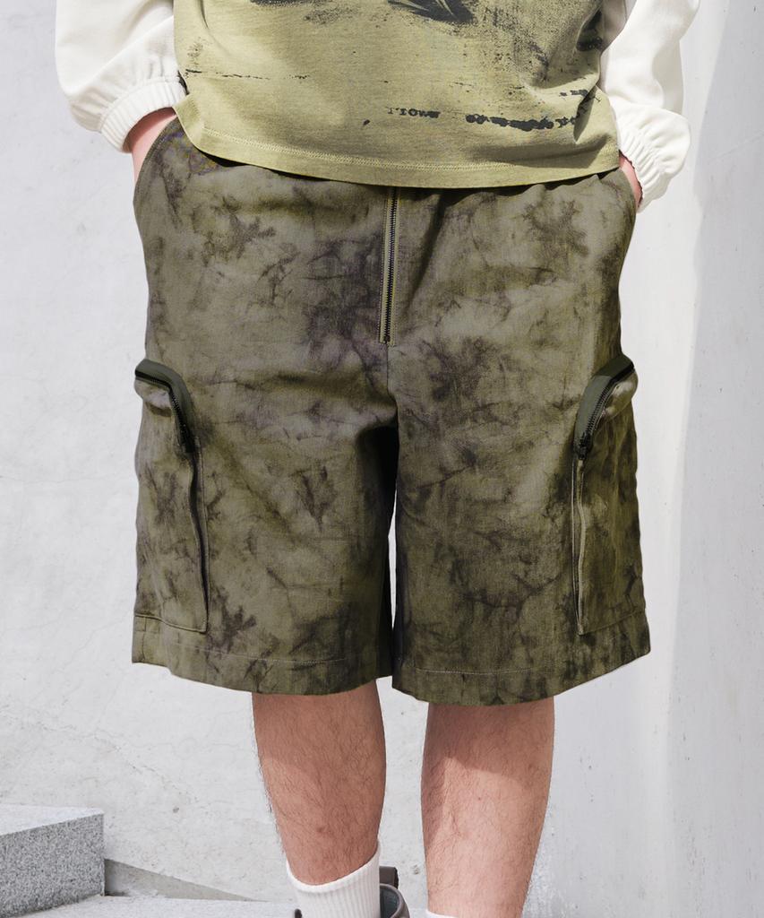 NODE LABS Dev:6 Utility Cargo Shorts_Charcoal
