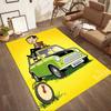 Sig. Fagiolo (Versione animata) I tappeti quadrati sono un'ottima scelta per soggiorni, camere da letto, decorazioni per la casa e come regali.