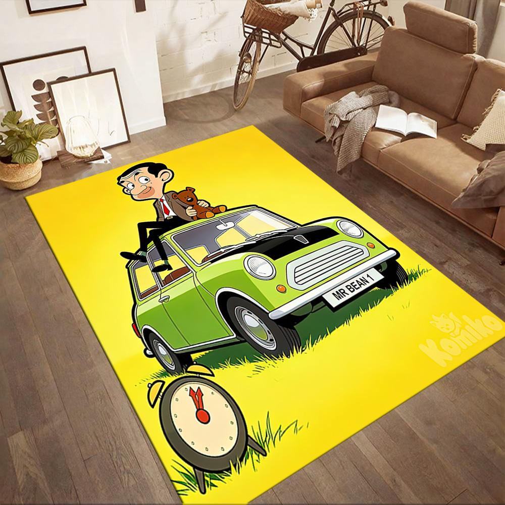 Sig. Fagiolo (Versione animata) I tappeti quadrati sono un'ottima scelta per soggiorni, camere da letto, decorazioni per la casa e come regali.