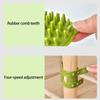 4pc Silicone Cats Massage Brushes Set Adjustable Furniture Mount Pet Grooming Tool Hair Collector