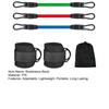 Knöchel-Widerstandsbänder, Widerstandsbänder, verstellbares Knöchel-Widerstandsband-Set, Krafttrainingsgerät für zu Hause