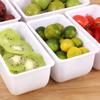 Fruit Box Condiment Container 4-6 Grids With Lid Large Capacity Bar Divided Fruits Bowl Household Seasonin Box Food Storage