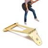 Metal Archtop Guitar Bass Tailpiece Bridge Replacement 6 String Guitar Trapeze Tailpiece Bridge for Jazzes Guitar Bass