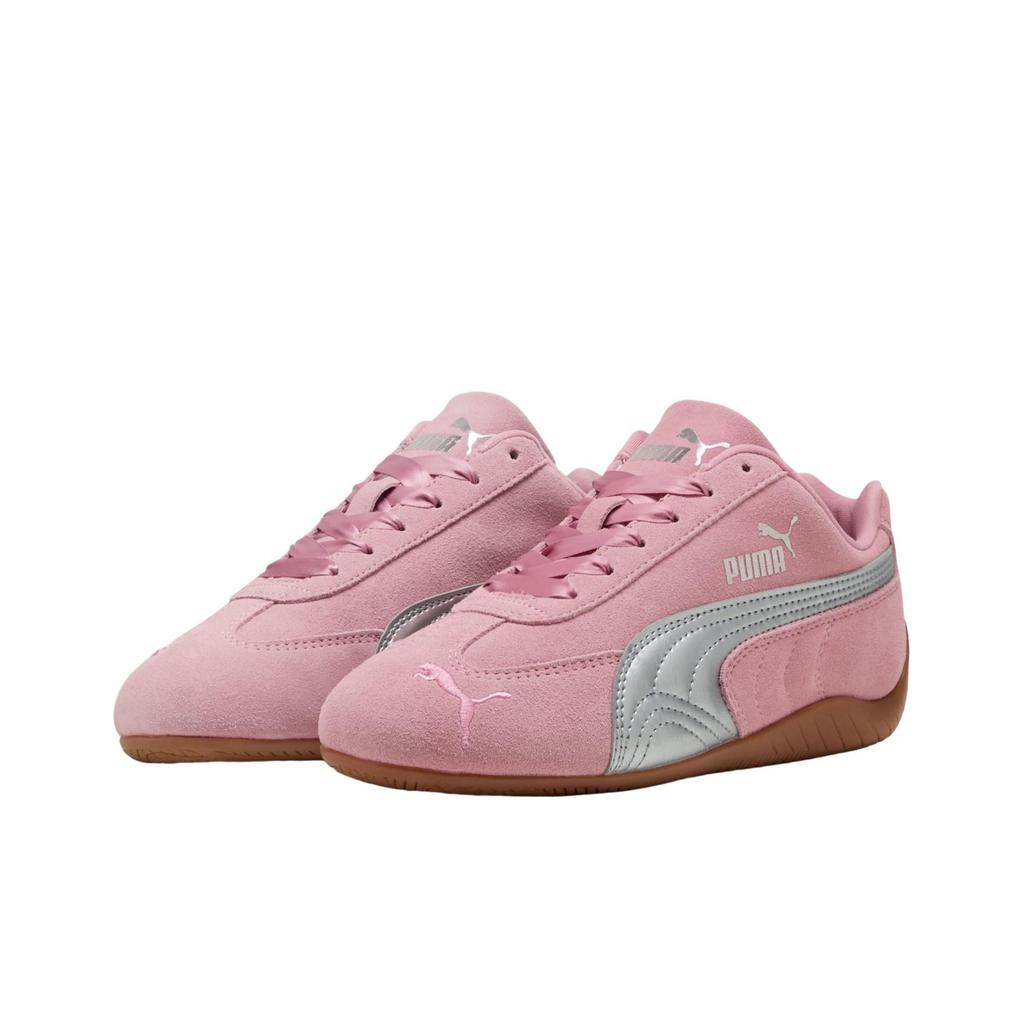 Puma Speedcat Big Kid Metallic Pack - Poised Pink Silver Kids Sneakers 404113-03