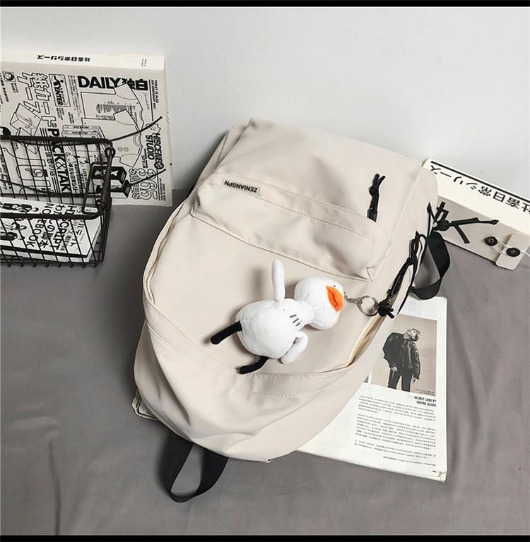 Men's & Women's Japanese Style Large Capacity Backpack for School & College Students