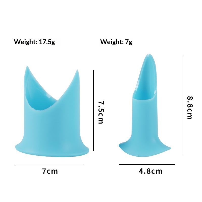 

1/5Pcs Creative Pepper Corer Seeded Remover Device Coring Device Fruit Cutter Kitchen Household Tools синій