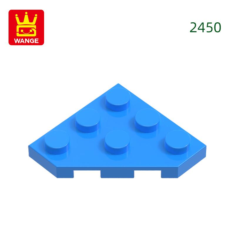 Ungiftig 100 Stück/Los 2450 3x3 Keilförmige Platten Bausteine Moc Kompatibel Mit Allen Markensteinen Kinderspielzeug Geschenkbox